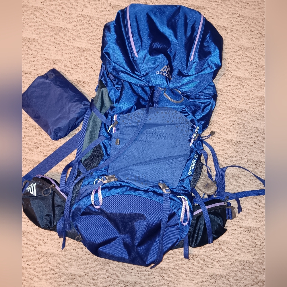 Gregory Vibrant Blue Hiking Backpack
